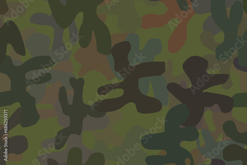 Seamless Brush. Green Camo Paint. Vector Woodland Camoflage. Digital Khaki Camouflage. Seamless Vector Background. Hunter Beige Texture. Military Tree Print. Urban Fabric Pattern. Camo Grey Canvas.
