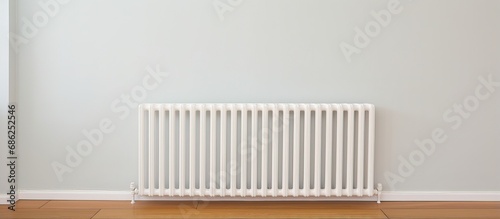 Actual image of radiator installation