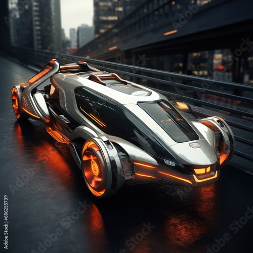 Future Transportation Device 2075 Gravity Defying  Elegant   Innovative Vehicle