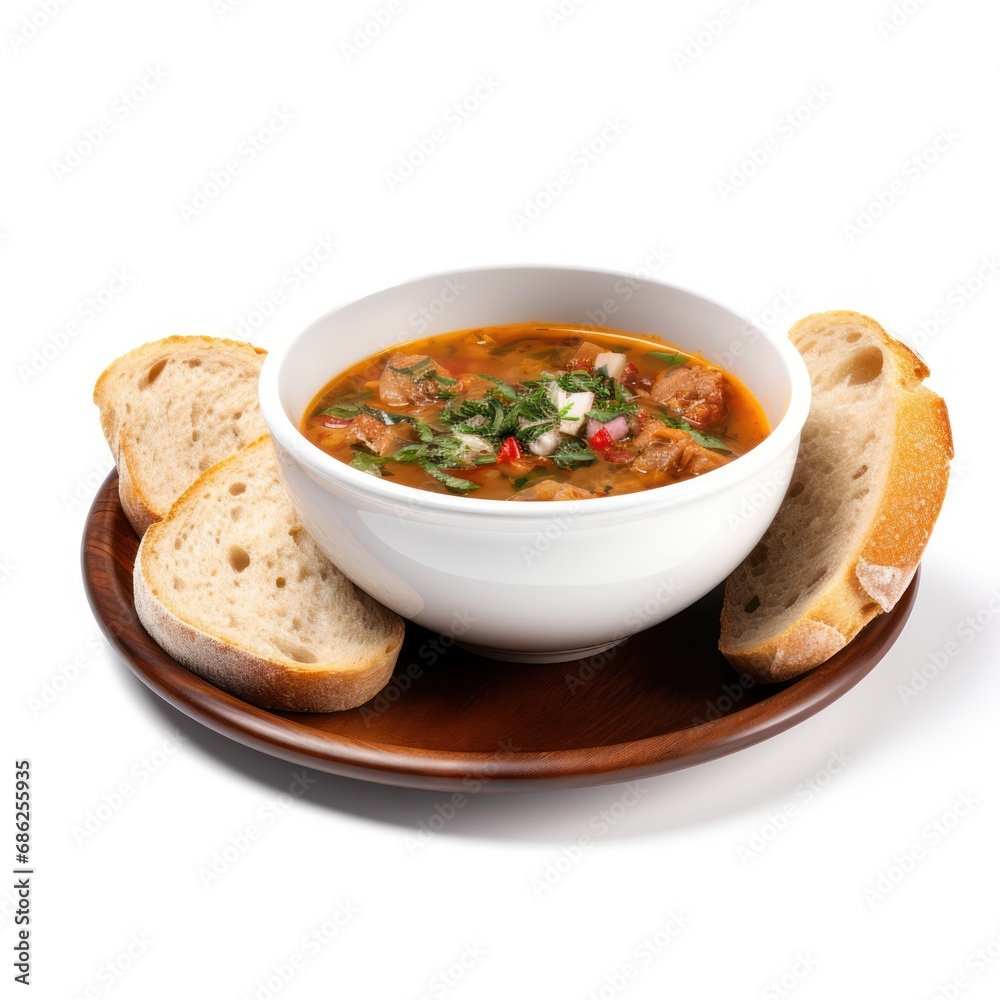 Hearty Soup with Crusty Bread A Comforting Meal for All Hearty Soup with Crusty Bread A Comforting Meal for All