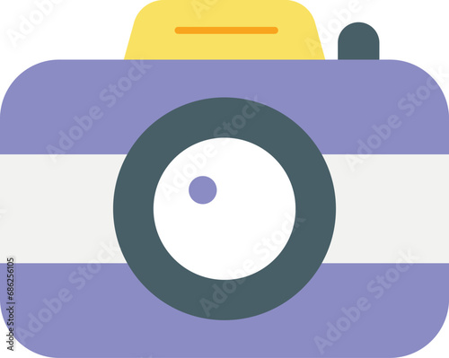 cameraflat icon design style