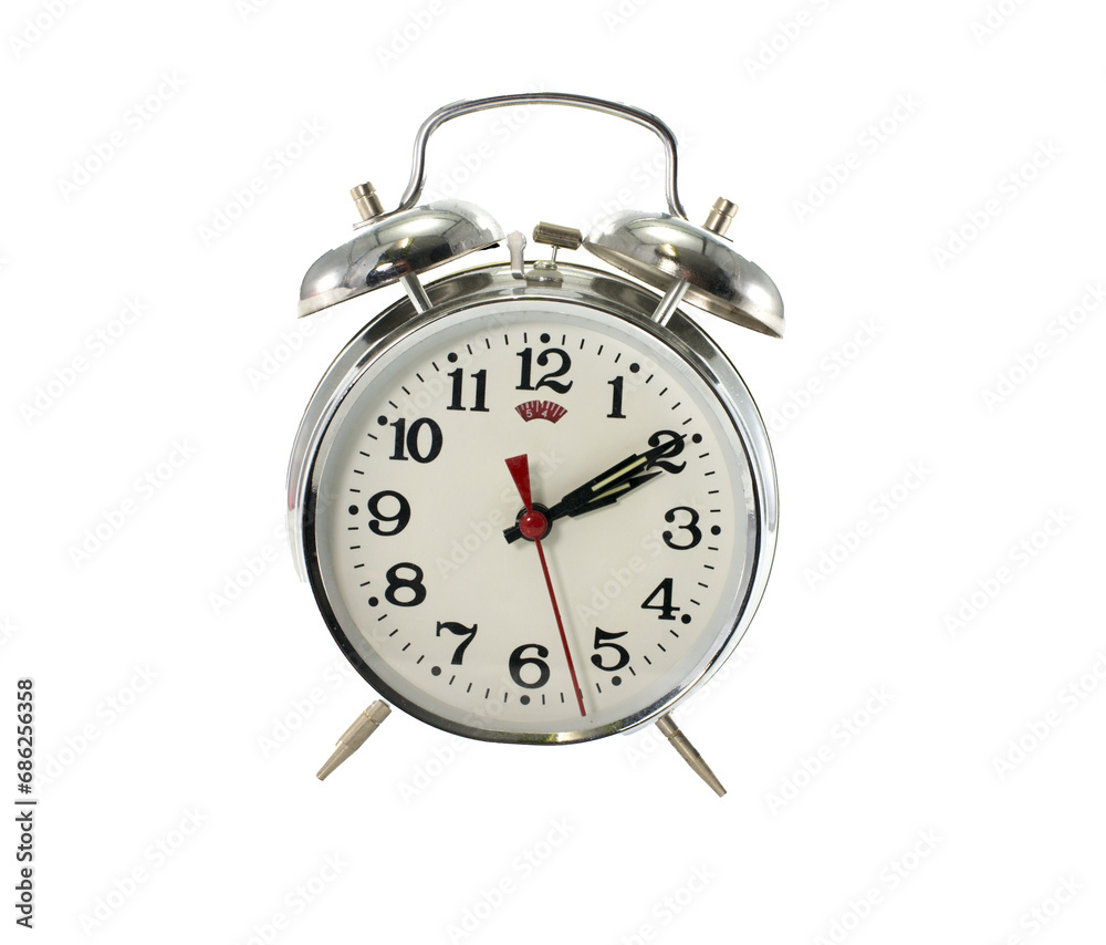 metal clock isolated on transparent background metal clock isolated on transparent background