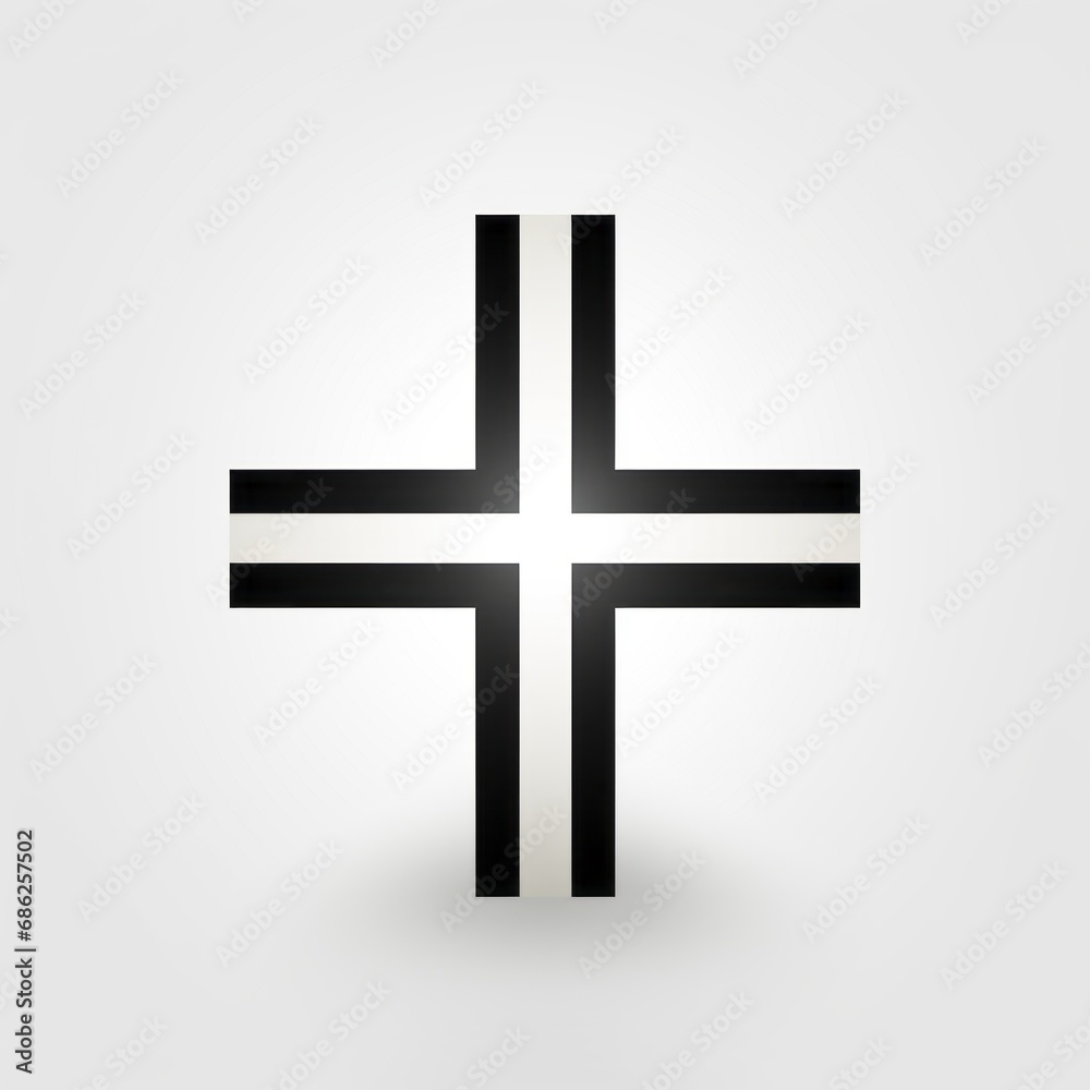 minimalistic logo in the shape of a cross minimalistic logo in the shape of a cross