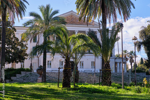 Villa Torlonia city park in Rome, Italy