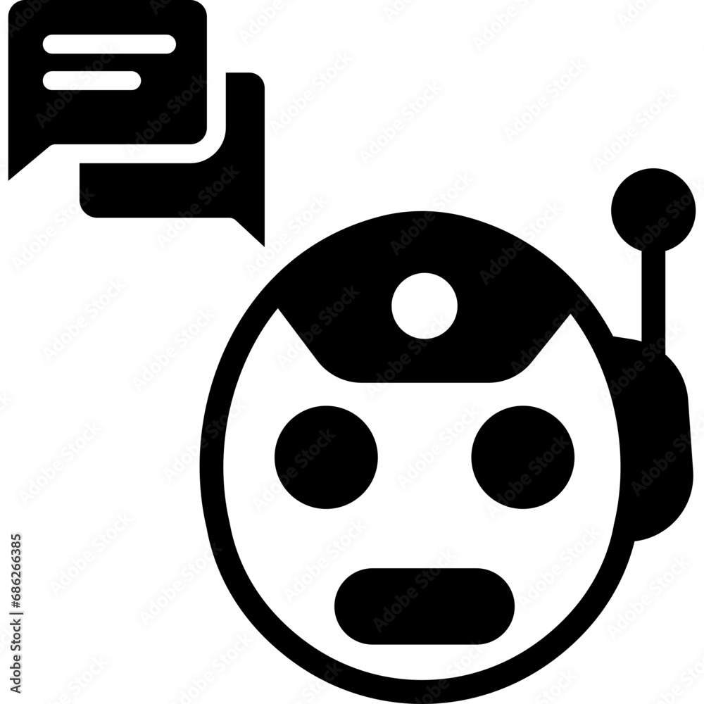 Fototapeta premium Advanced ai assistant