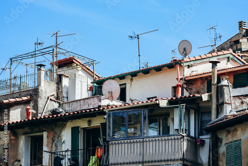 Old city center of Ventimiglia in Italy © Andrei Antipov