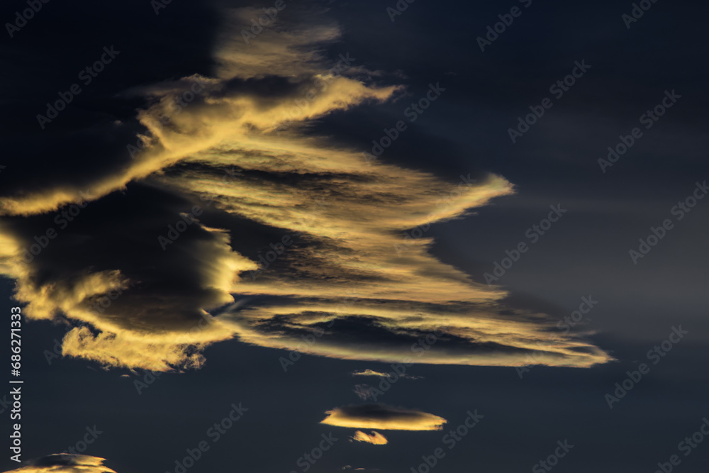 clouds in the sky