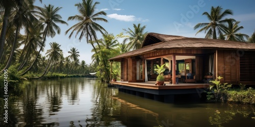 Enchanting Backwaters Tranquil Waterways & Charming Houses