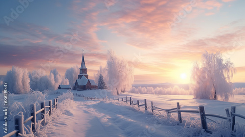 Beautiful Winter in Belarus