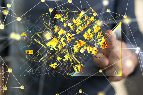 city of tech digital 3d in ...