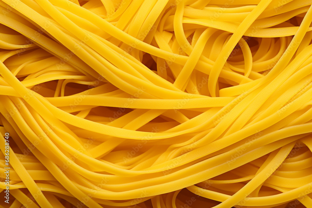background consisting of yellow boiled spaghetti,close-up,concept for the design of gastronomic and culinary banners,menus and advertisements background consisting of yellow boiled spaghetti,close-up,concept for the design of gastronomic and culinary banners,menus and advertisements