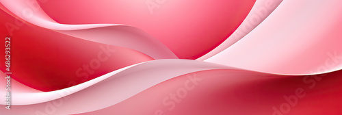 Birthday, baby, newborn. Or a wedding, valentine. Romance, tender. Pink rose peach white silk satin. Creases in fabric. Abstract background