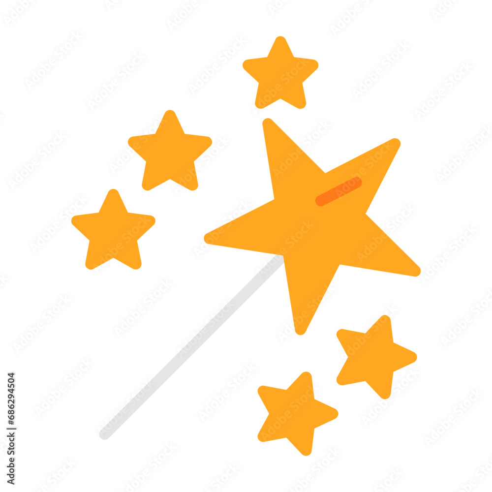 Obraz premium Magic Wand Icon
