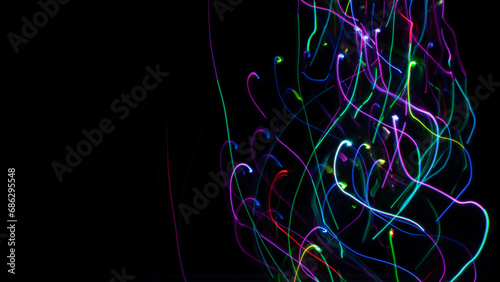 Bildschirmschoner party luftschlangen abstrakt hintergrund screensaver augenschonend dunkel spezialeffekte superkraft energie power effekt wallpaper organizer licht kunst leuchten kraft bewegung 