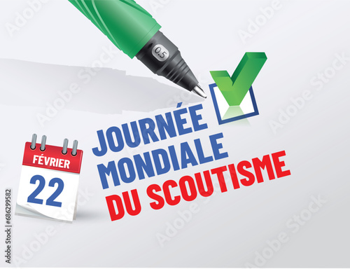 journée mondiale du scoutisme le 22 février