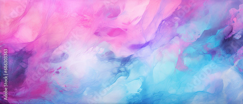 Abstract watercolor paint large brushes background winter colors with liquid fluid texture for background  made with Generative AI