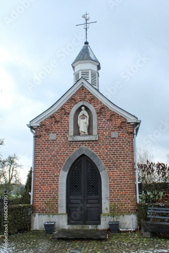 Chapel of Stockis in the village of Grand-Rechain (Herve, Belgium, 1680) photo