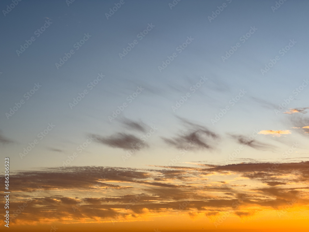 Obraz premium sunset in the clouds