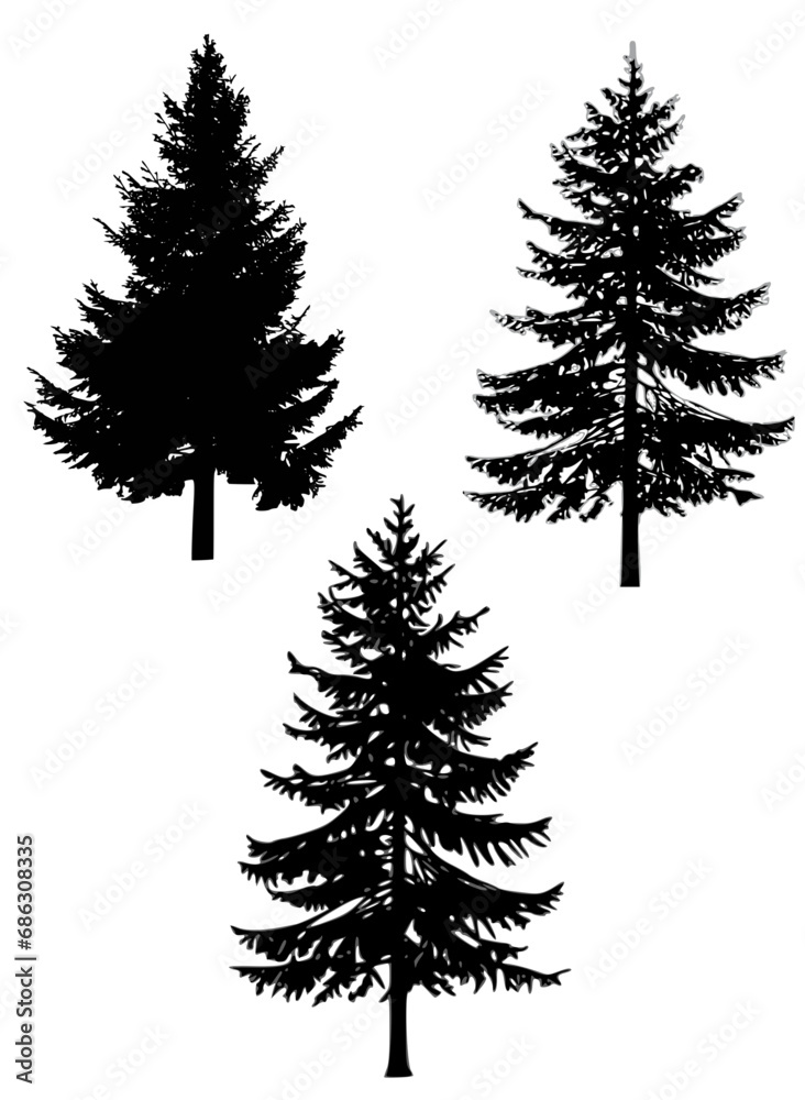 Fototapeta premium tree,chrismas tree vector design