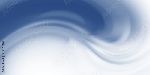 Abstract Blue and White Fractal Horizon Background