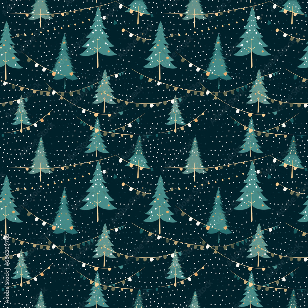 Obraz premium christmas tree background