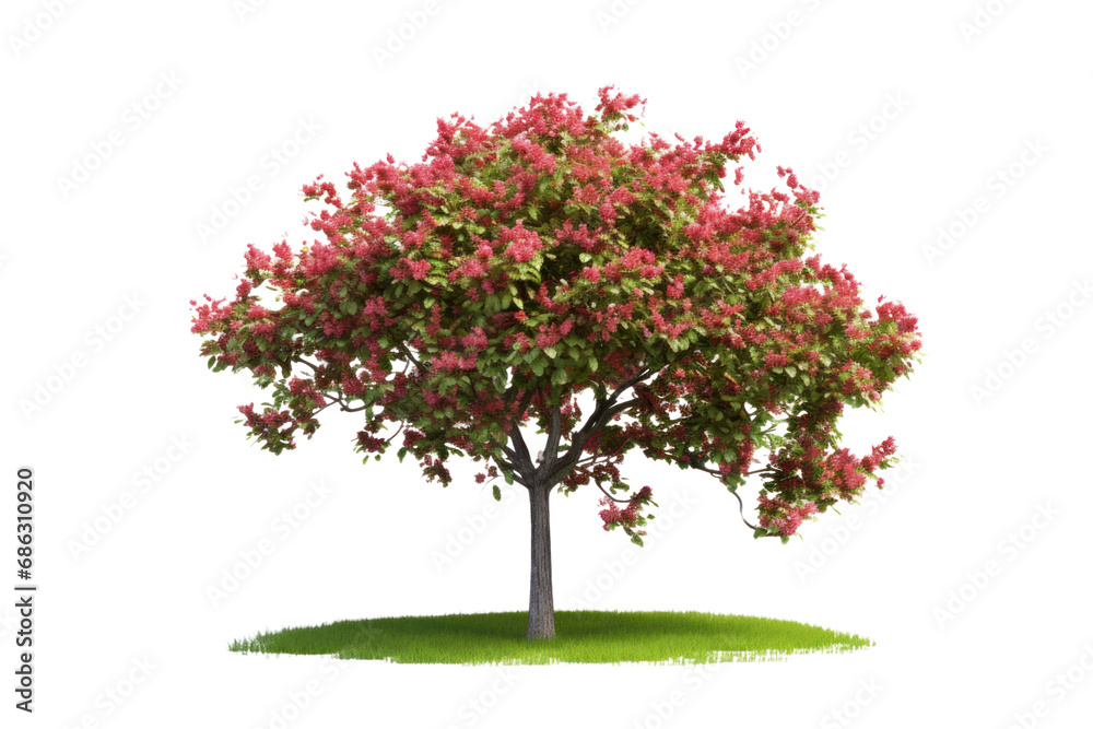 Isolated tree on transparent background. Isolated.