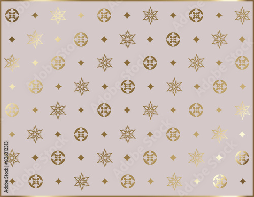 seamless background with flowers