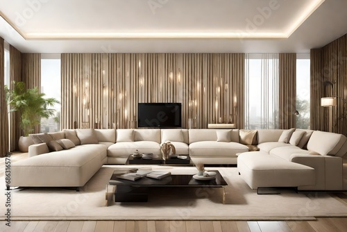 Fancy room with complete sofa set  © Zafar