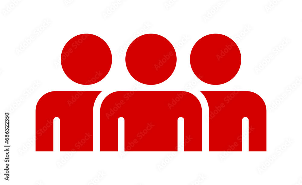 Symbol, ikona ludzi. Plik wektorowy. Symbol, ikona ludzi. Plik wektorowy.