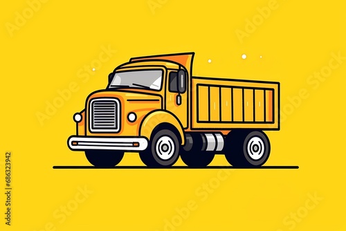 car truck, dump truck, trucking, transportation © Nikita