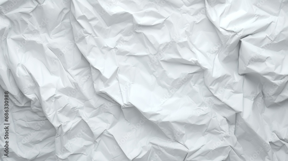 White creased crumpled paper background grunge White creased crumpled paper background grunge