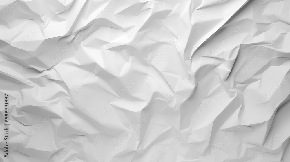 Obraz premium Seamless crumpled paper texture background til
