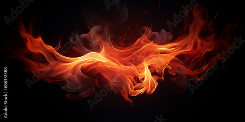 Beautiful stylish fire flames abstract backgrounds,A Captivating Symphony of Beautiful Stylish Fire Flames Abstract Backgrounds
 photo
