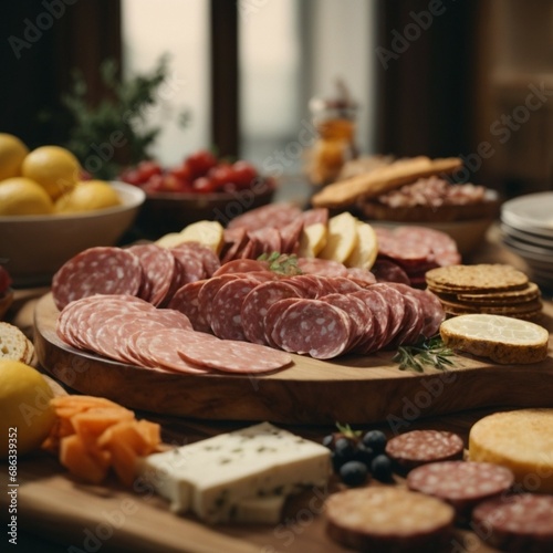 salami and cheese