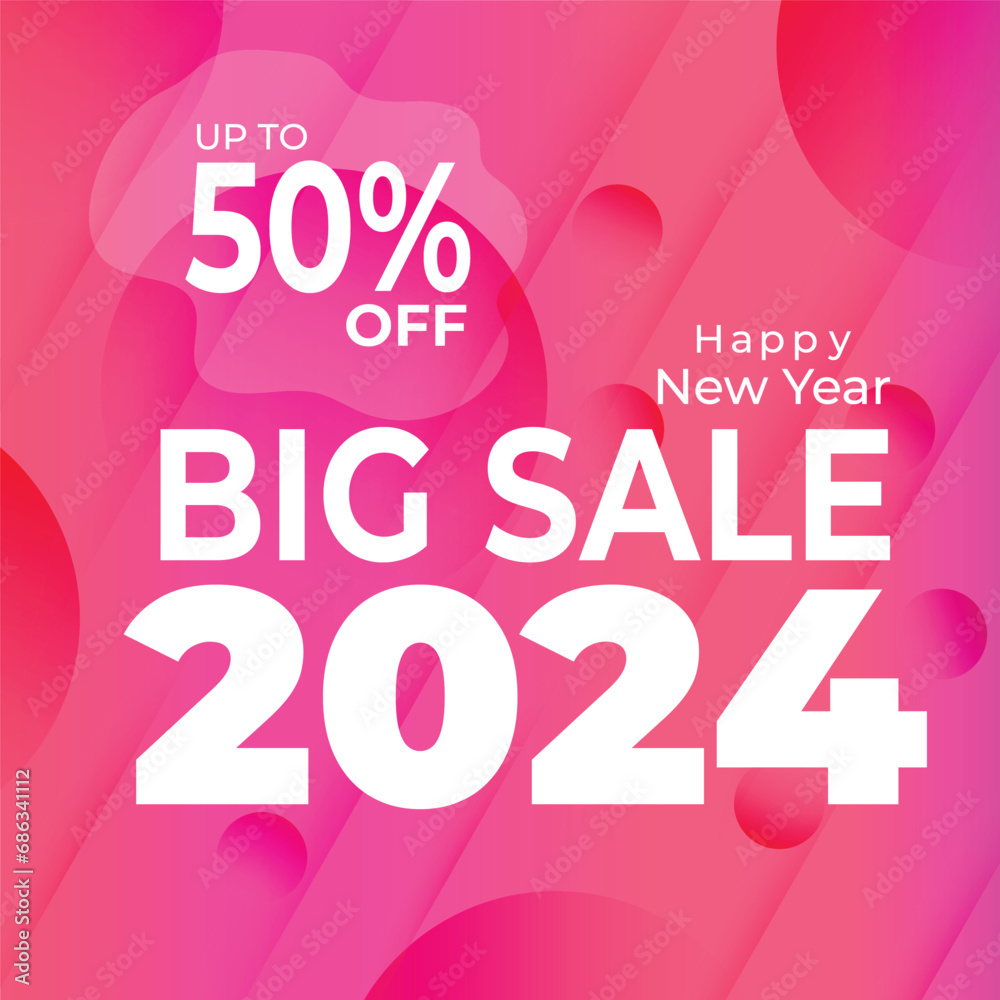 New year social media promotion template New year social media promotion template