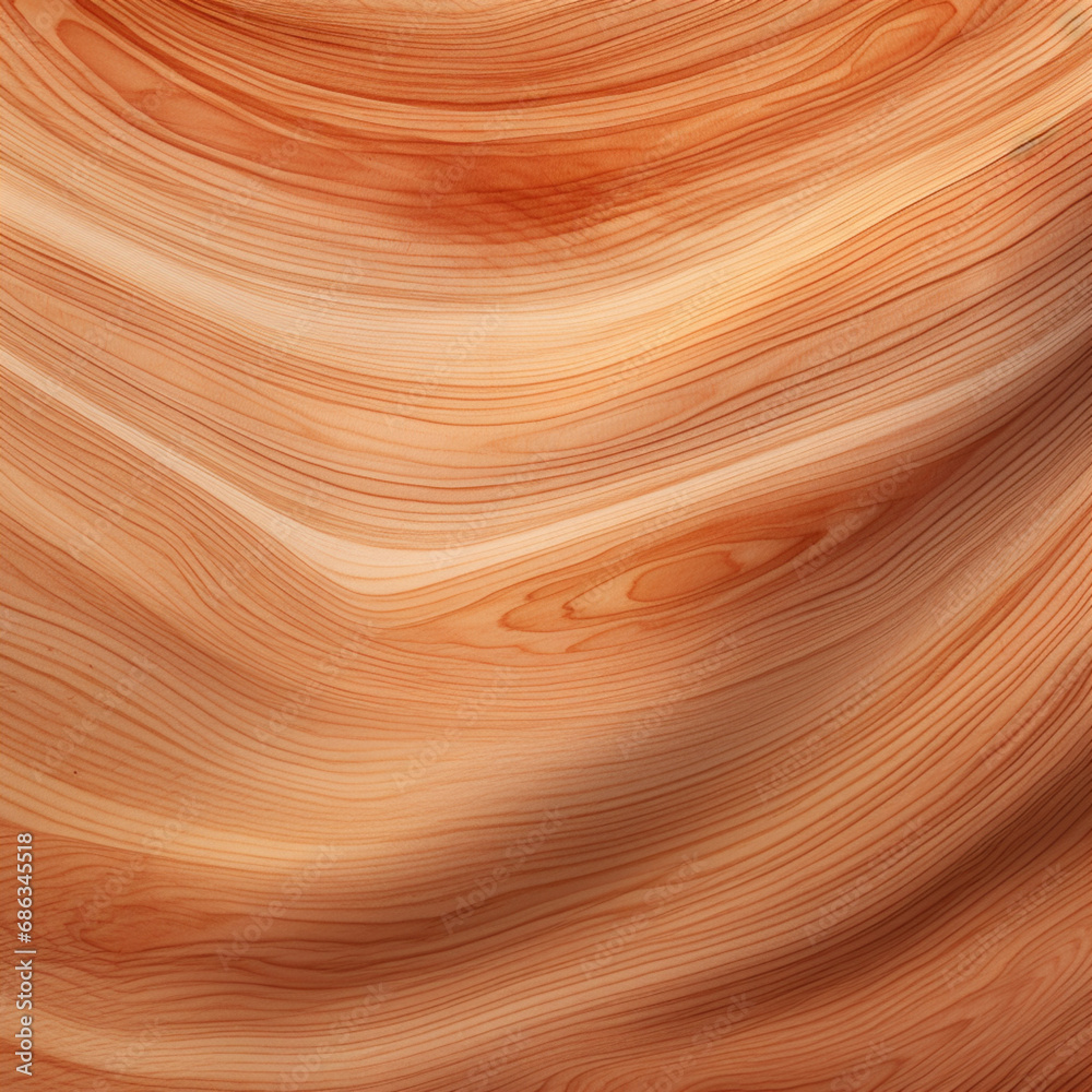Fondo con detalle y textura de superficie de madera con vetas, nudos y tonos marron suave Fondo con detalle y textura de superficie de madera con vetas, nudos y tonos marron suave