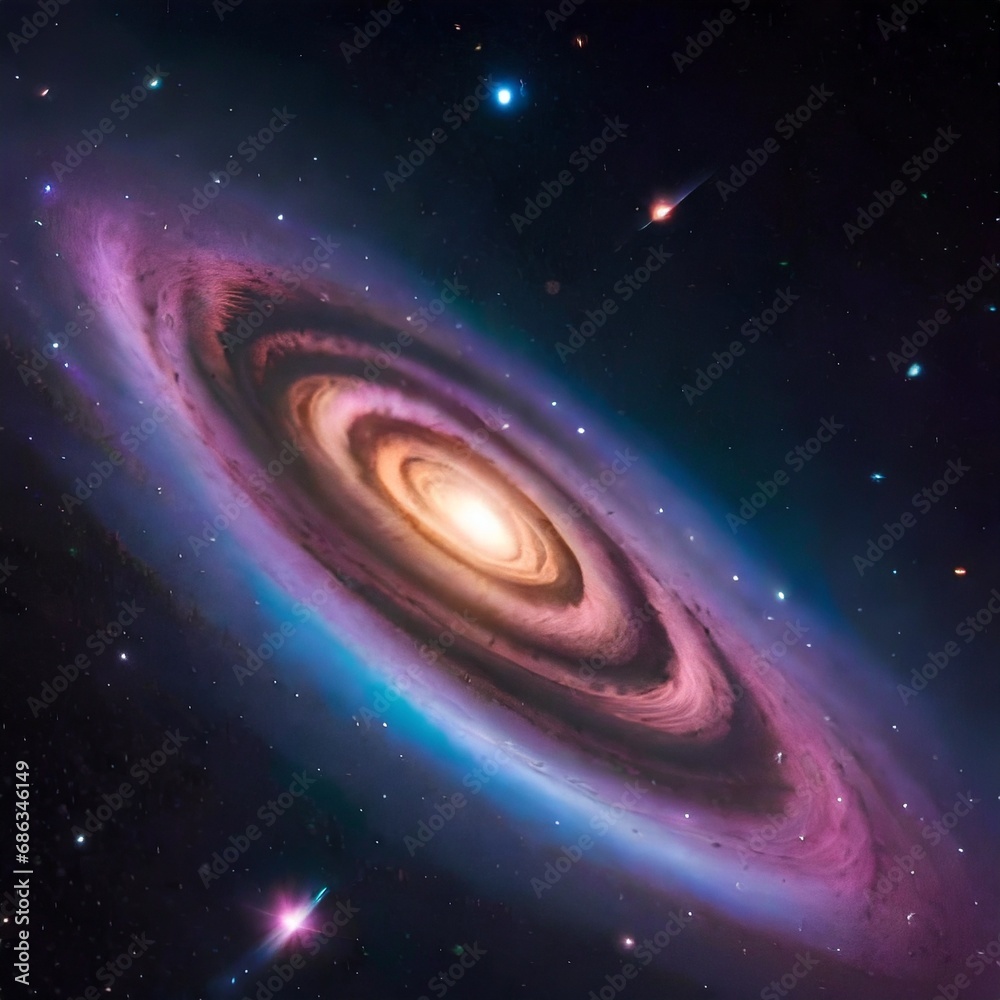 Fictional Space Galaxy