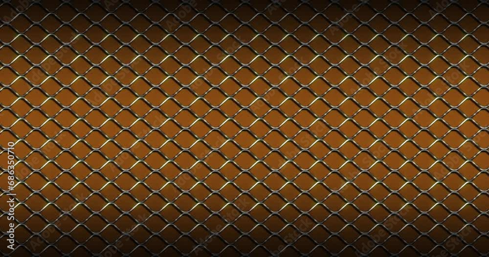 Luxury golden metal Fence Wire Mesh grid Seamless Pattern Background ...