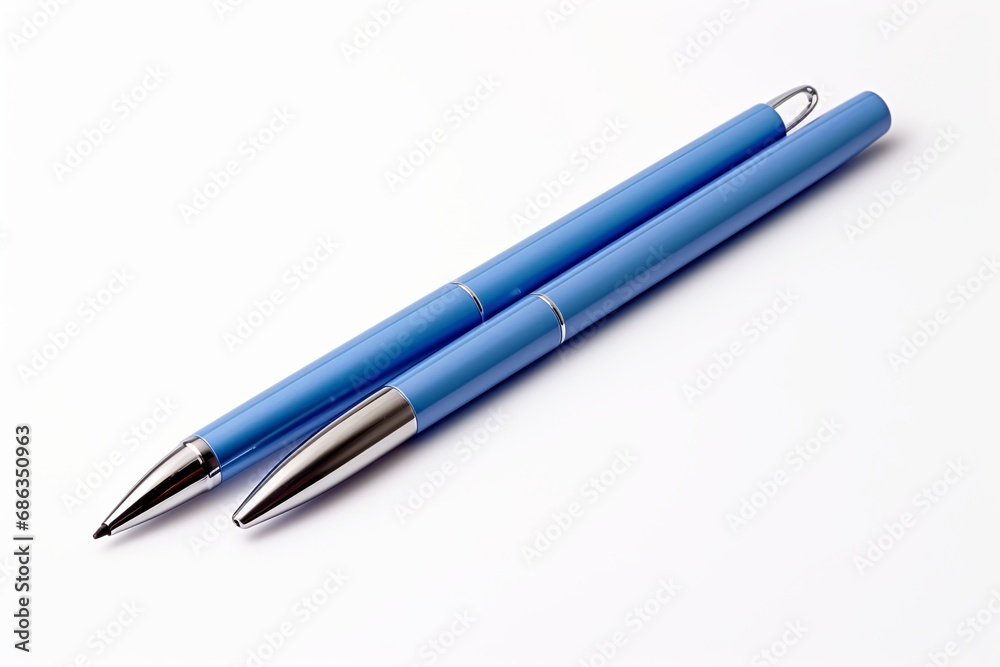 Pen Cap Isolated on a White Background Pen Cap Isolated on a White Background