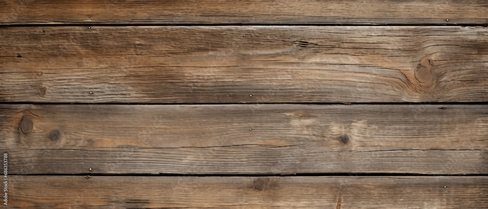 Naklejka premium Barn wood Charm texture background, weathered wood, can be used for printed materials like brochures, flyers, business cards.