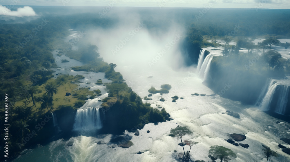 Fototapeta premium Beautiful Winter in Guyana