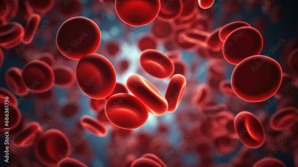 blood cells, leukocytes, erythrocytes bloodstream