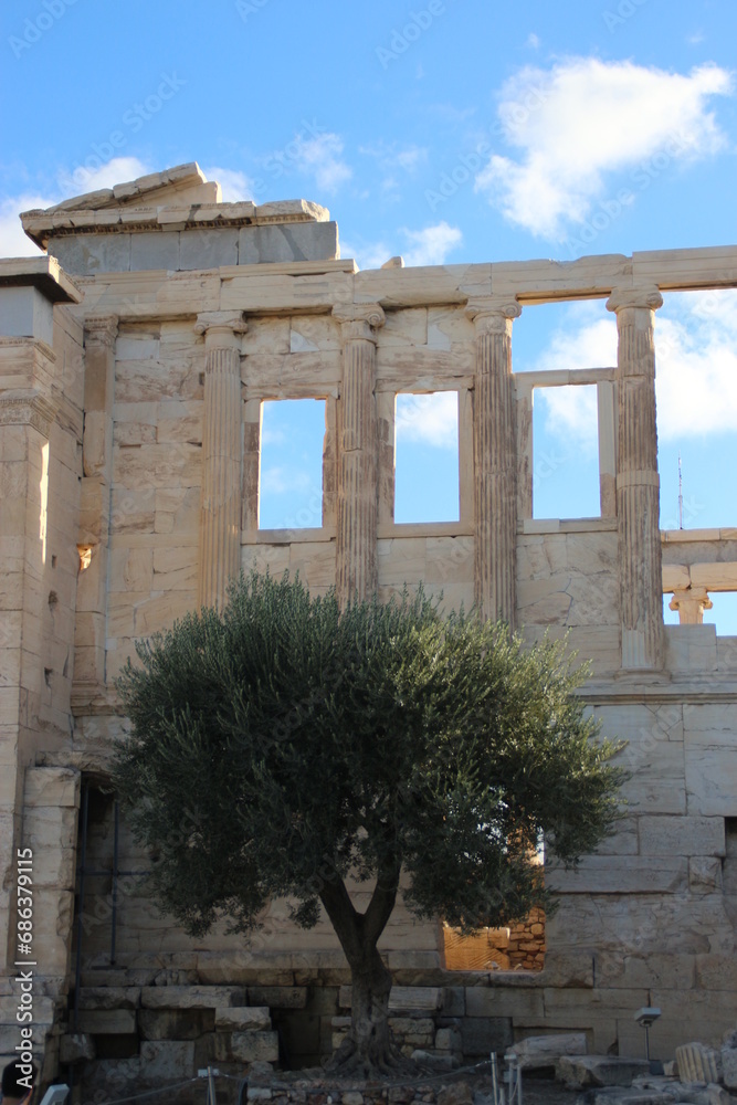 Naklejka premium Erecteion