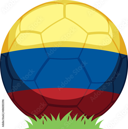 soccer colombia ball