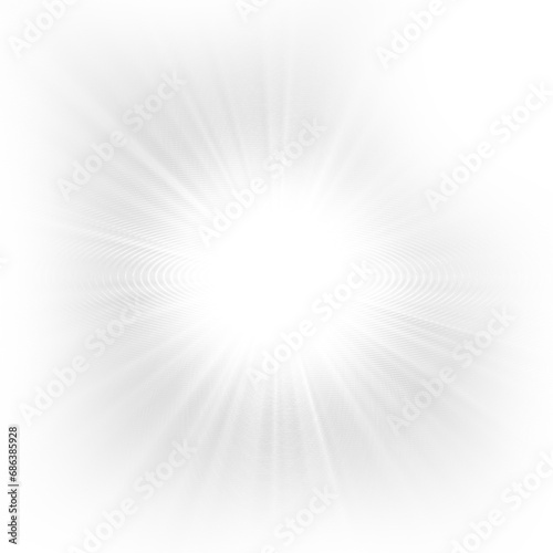 white light explosion