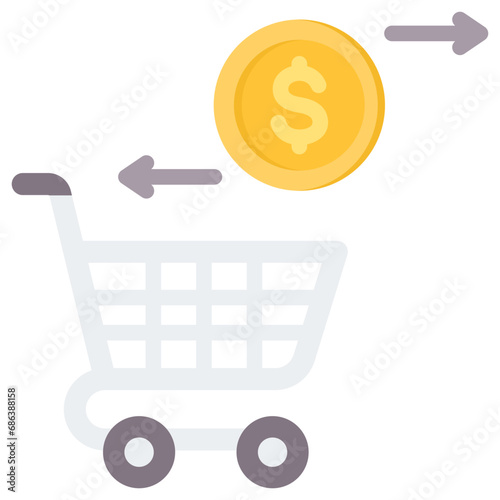 Purchasing Flat Icon