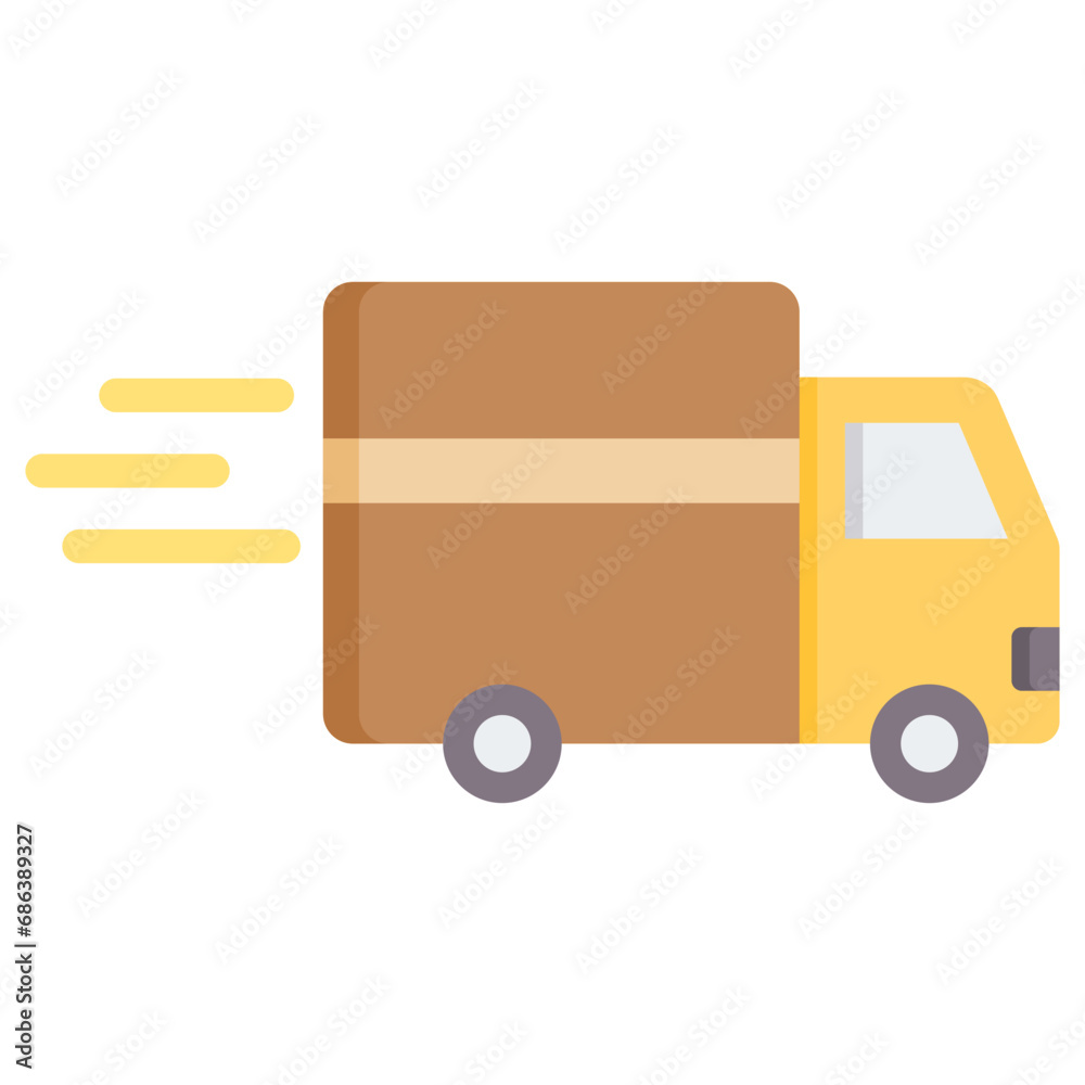 Distribution Flat Icon