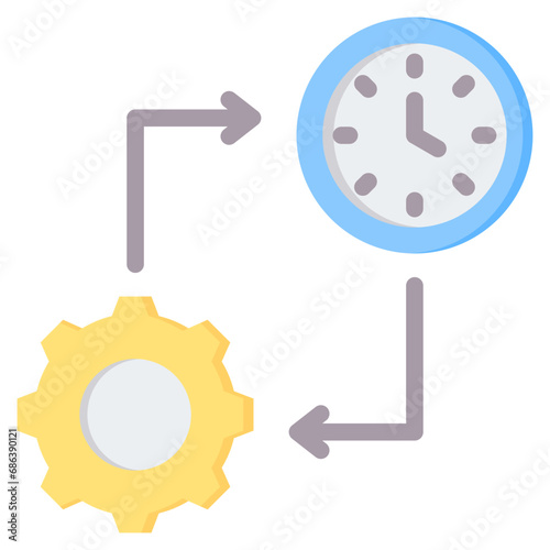 Effective Flat Icon