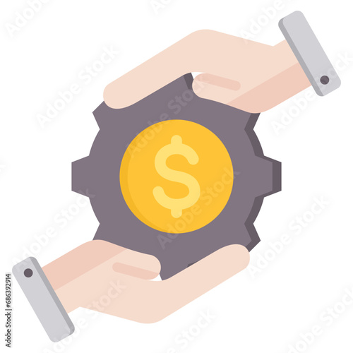 Save Money Flat Icon