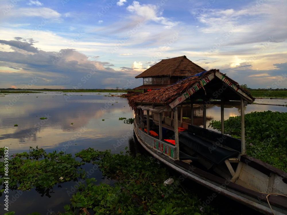 Iquitos malecon view of the Nanay river Iquitos malecon view of the Nanay river